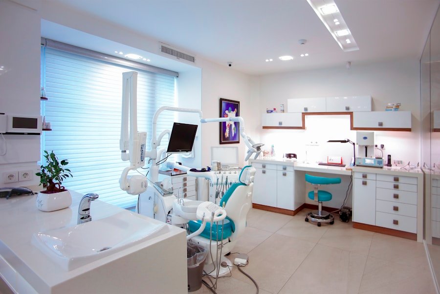 Modern dental clinic with advanced treatment equipment